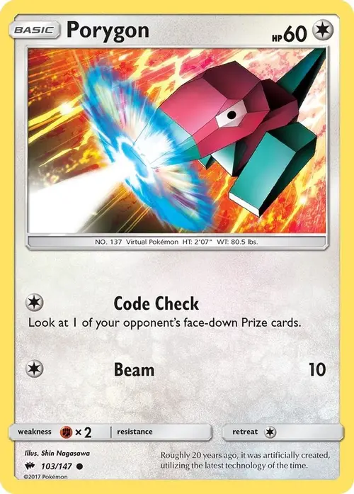 Porygon card art