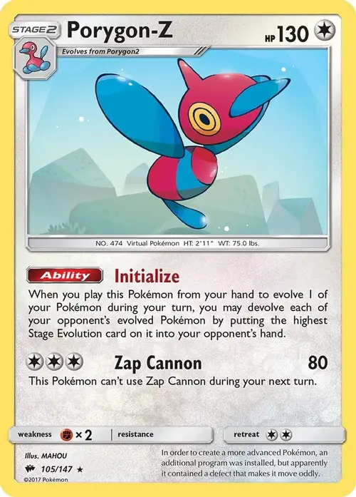 Porygon-Z card art