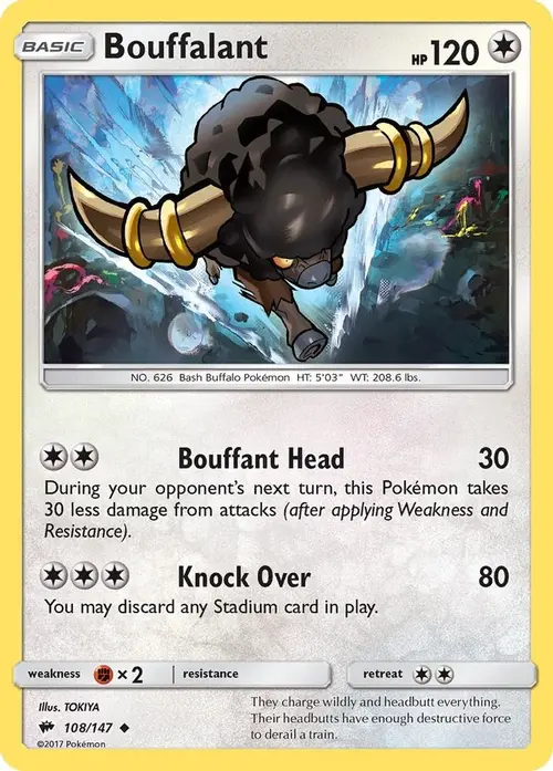 Bouffalant card art