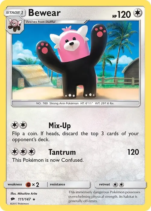 Bewear card art