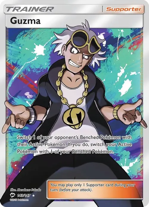 Guzma (Full Art) card art