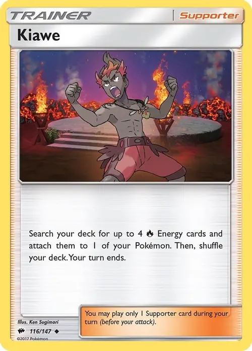 Kiawe card art