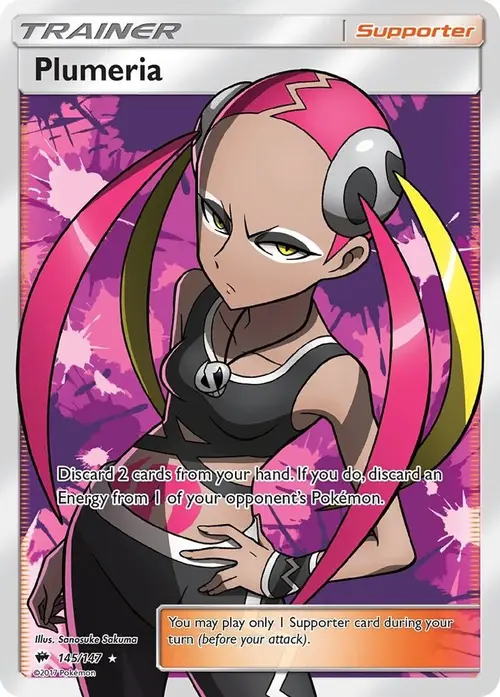 Plumeria (Full Art) card art