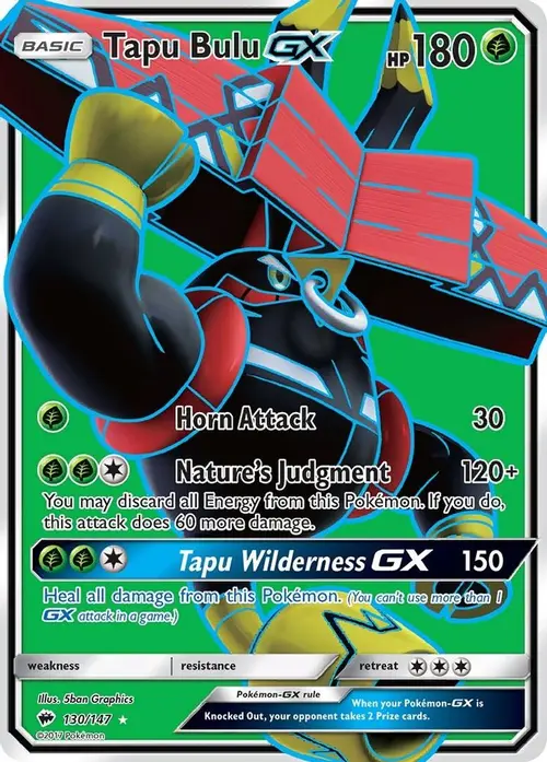 Tapu Bulu GX (Full Art) card art