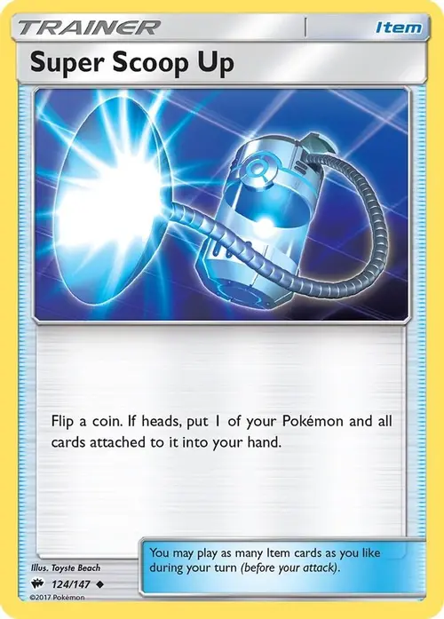 Super Scoop Up card art