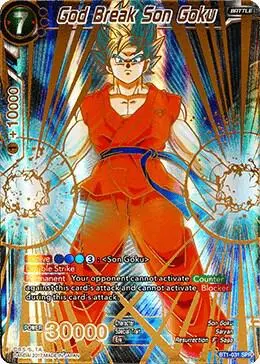 God Break Son Goku (SPR) card art