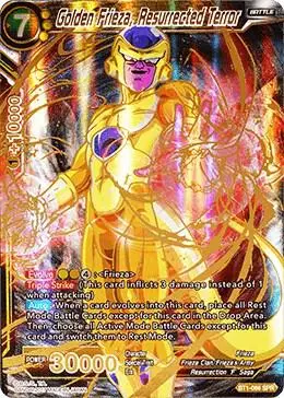 Golden Frieza, Resurrected Terror (SPR) card art