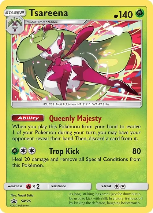 Tsareena - SM26 card art