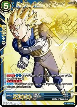 Vegeta, Prince of Speed (Non-Foil) card art