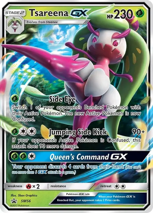 Tsareena GX - SM56 card art