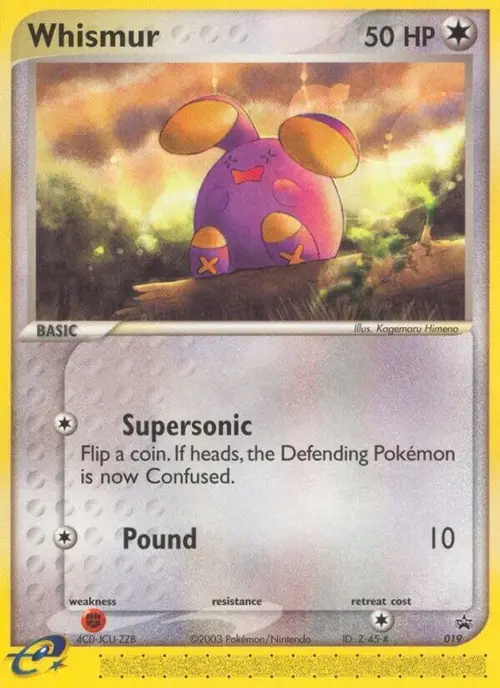 Whismur - 019 (Target Promo) card art