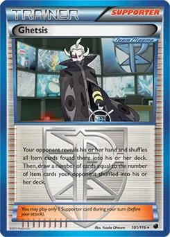 Ghetsis (BW Plasma Freeze) card art
