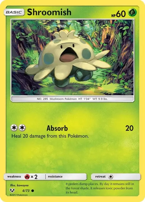 Shroomish card art