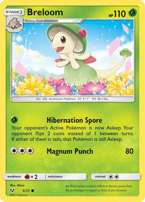 Breloom card art