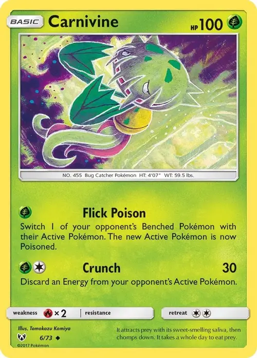 Carnivine card art