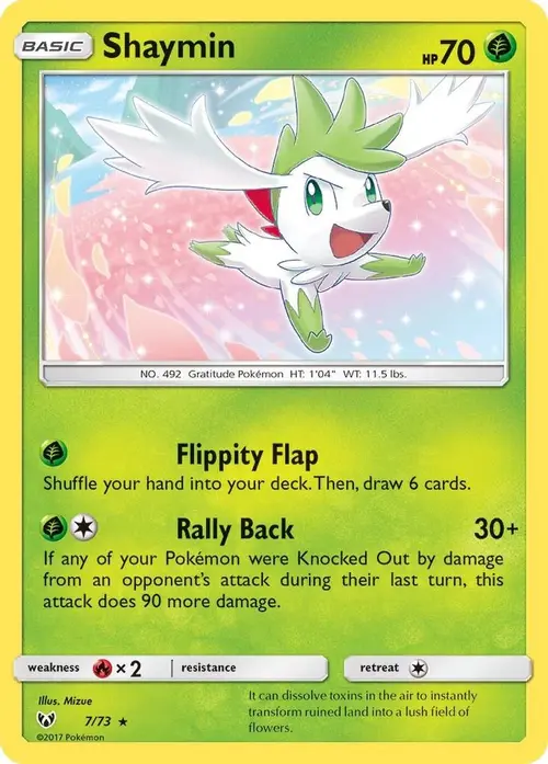 Shaymin card art