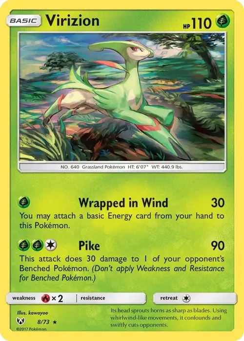Virizion card art