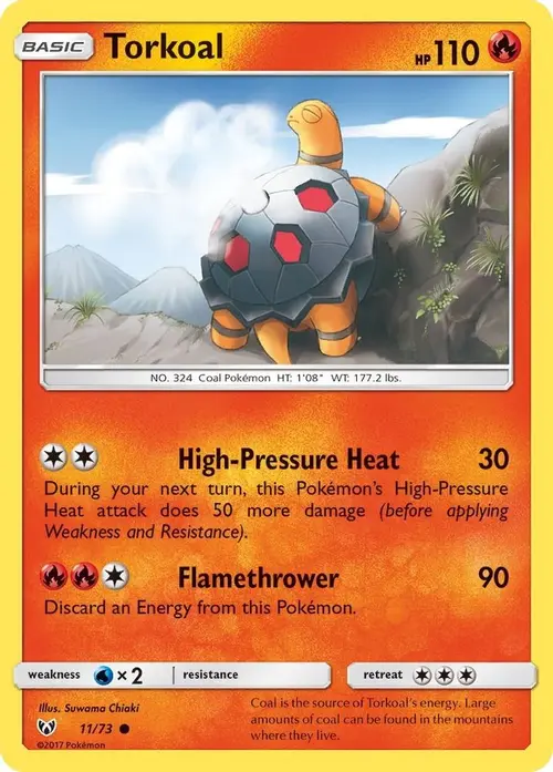Torkoal card art