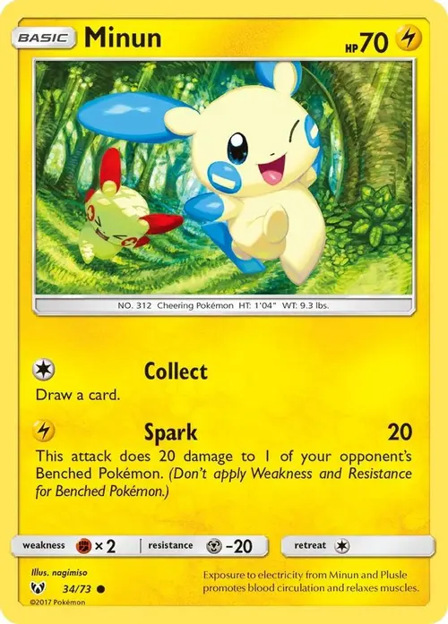 Minun card art