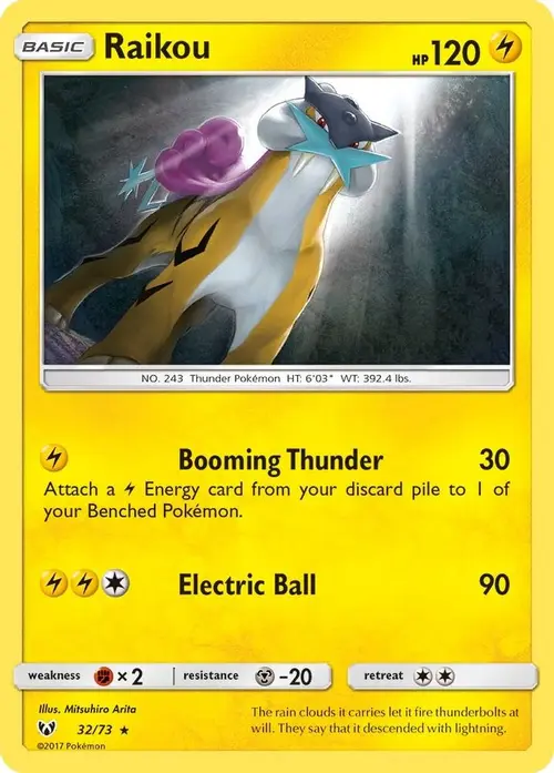Raikou card art