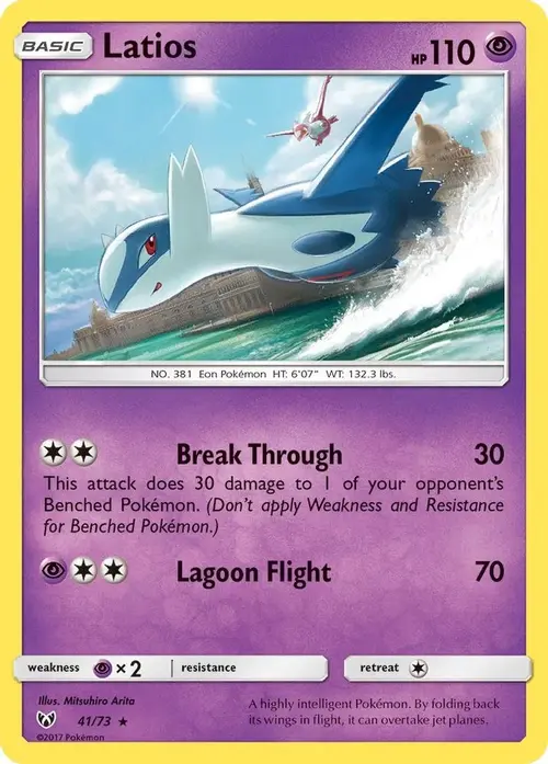 Latios card art