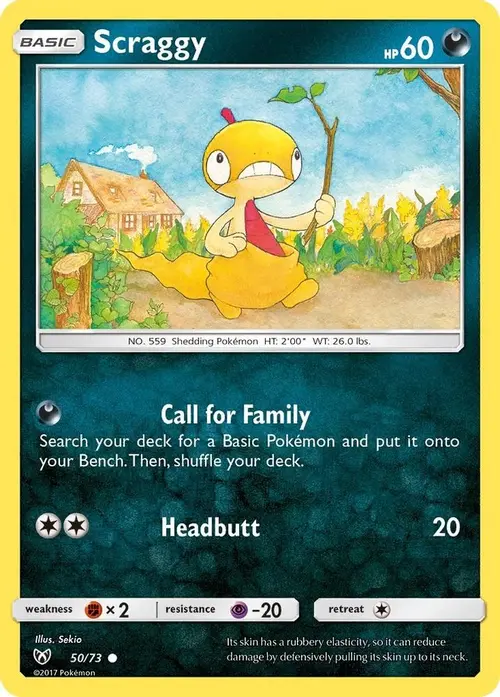 Scraggy card art