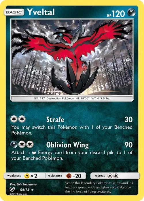 Yveltal card art