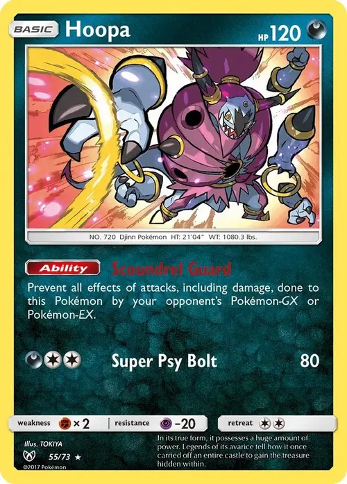 Hoopa card art