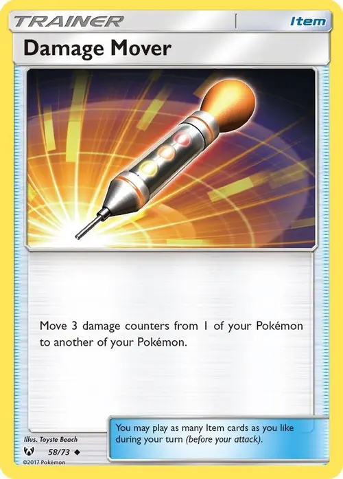 Damage Mover card art