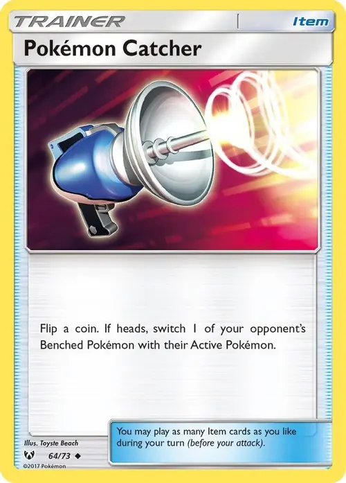 Pokemon Catcher card art