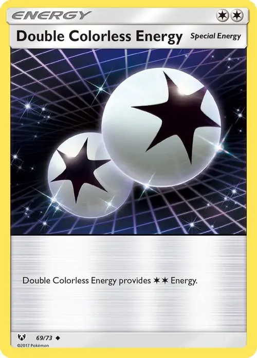 Double Colorless Energy card art