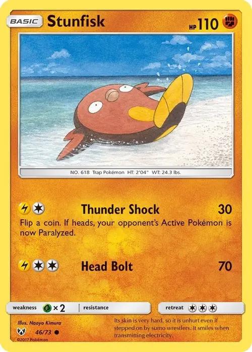 Stunfisk card art