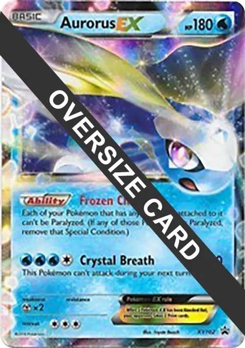 Aurorus EX - XY102 (XY Black Star Promos) card art