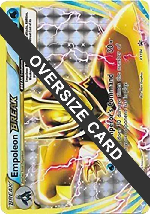 Empoleon BREAK - XY134 (XY Black Star Promos) card art