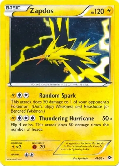 Zapdos - 41/99 (Next Destinies) card art
