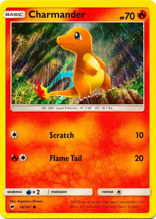 Charmander - 18/147 (Premium Collection Promo) card art