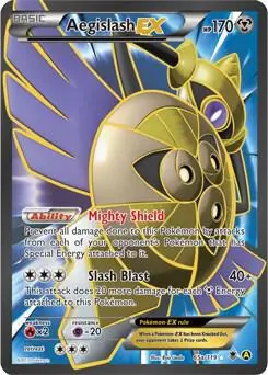 Aegislash EX - 65a/119 card art