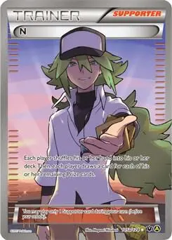 N (Supporter) card art