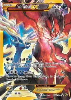 Yveltal EX card art
