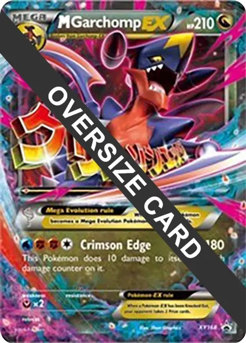 M Garchomp EX - XY168 card art