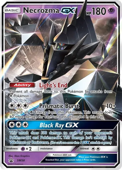 Necrozma GX - SM58 card art