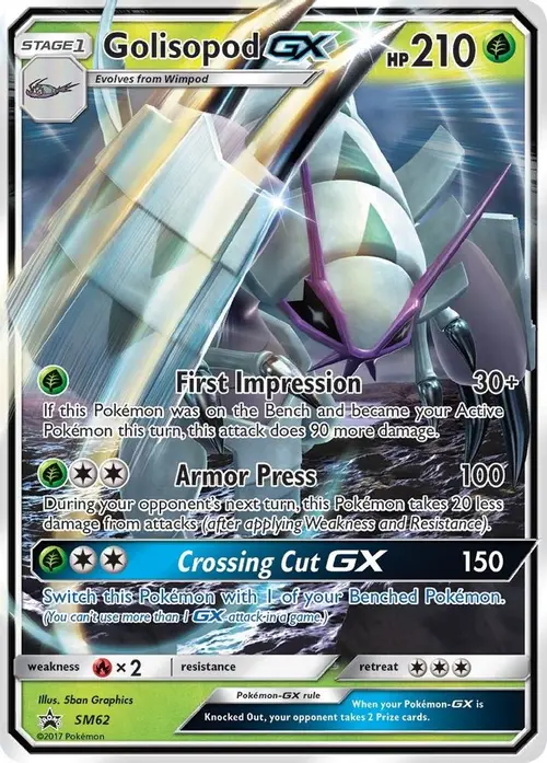 Golisopod GX - SM62 card art