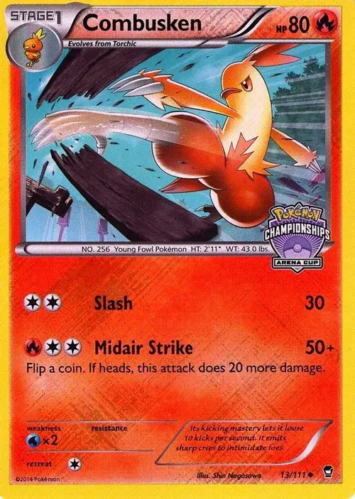 Combusken - 13/111 (Arena Cup Championships) card art
