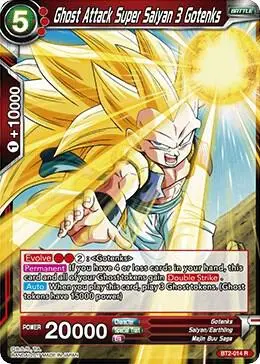 Ghost Attack Super Saiyan 3 Gotenks card art