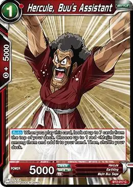 Hercule, Buu's Assistant card art