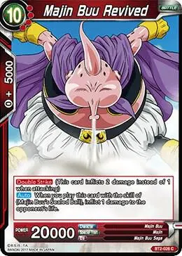 Majin Buu Revived card art