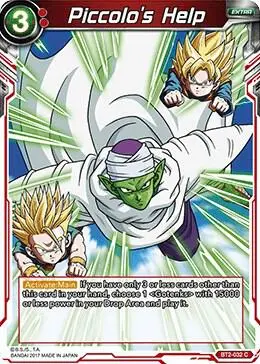 Piccolo's Help card art