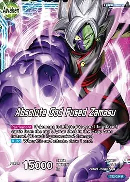 Fused Zamasu // Absolute God Fused Zamasu card art