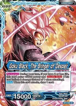 Goku Black // Goku Black, The Bringer of Despair card art
