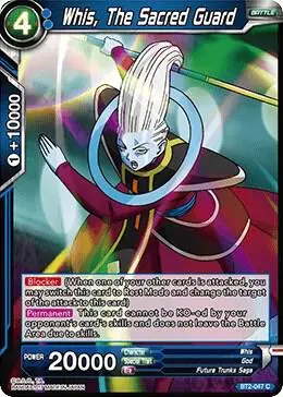 Whis, The Sacred Guard card art